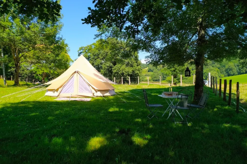 Campsite at the "Sobieta" farm