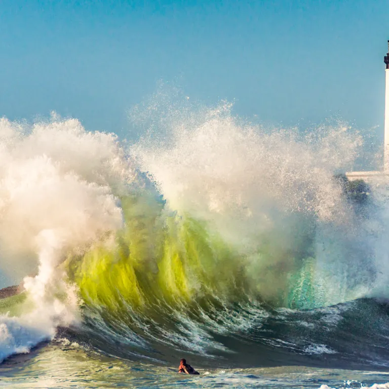The lighthouses of the Basque Country