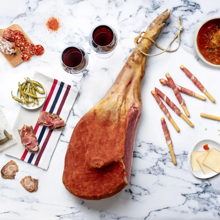 Taste Etxeko Ham, dried and matured in Espelette!