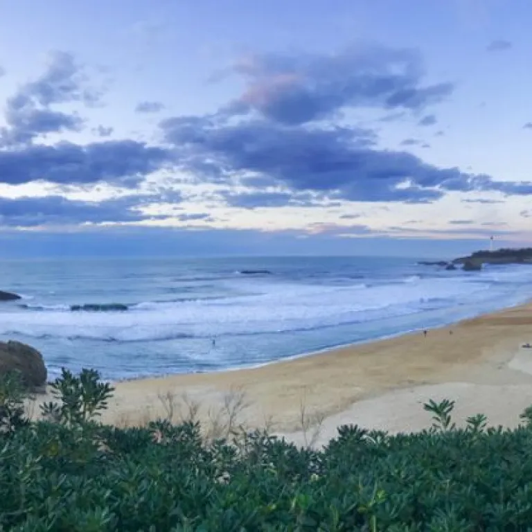 Une soirée à Biarritz