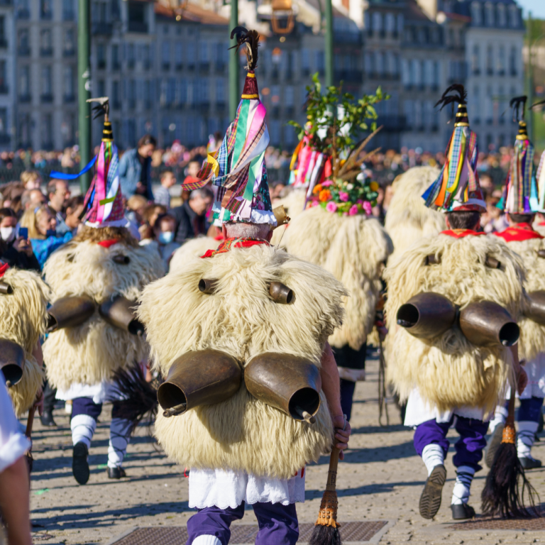 Basque carnivals, a colorful tradition in February
