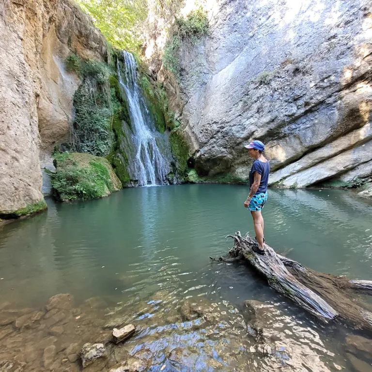 Hiking in Izki Nature Park
