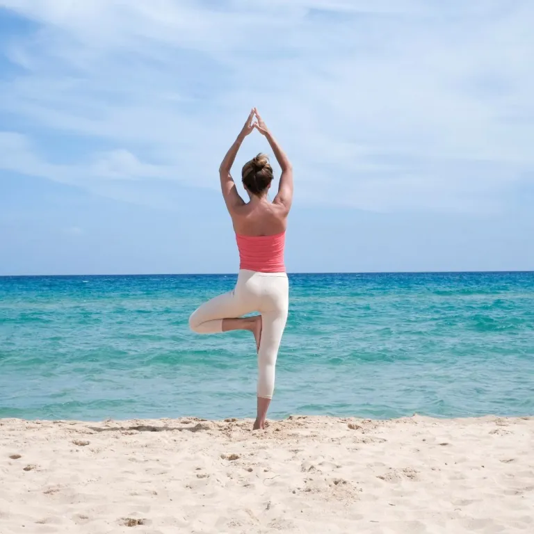 Doing yoga in Biarritz, a moment of well-being ...