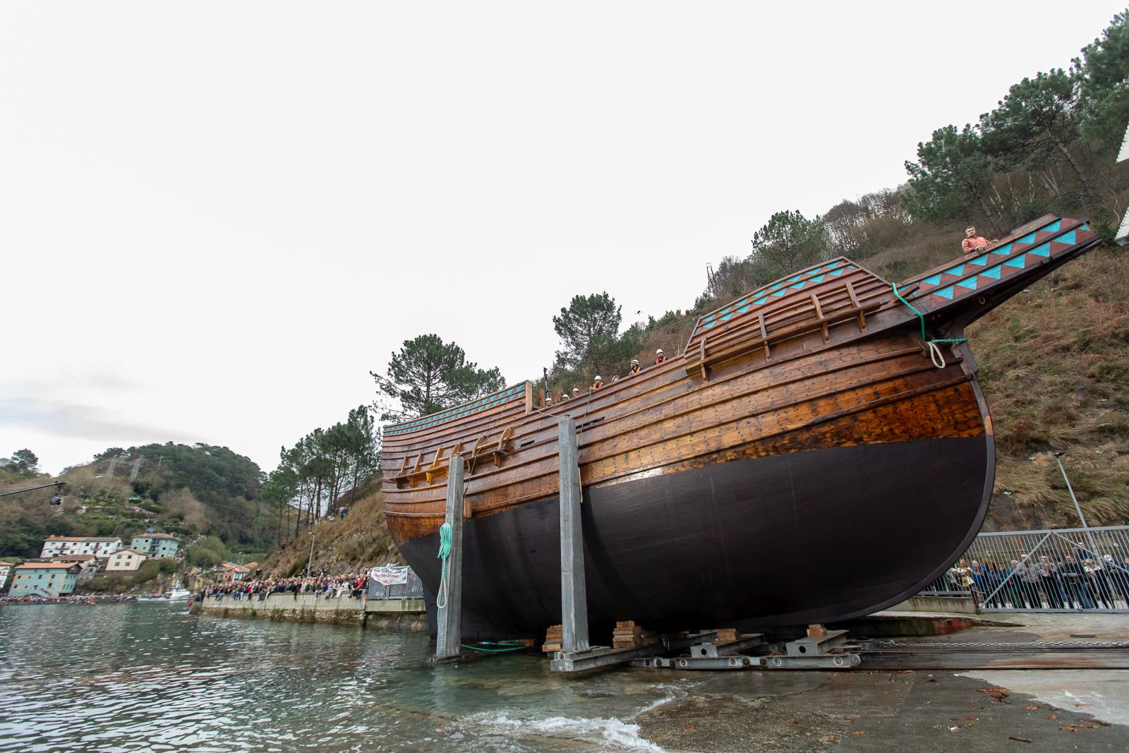 Mise à l’eau du San Juan, retour sur un moment ...