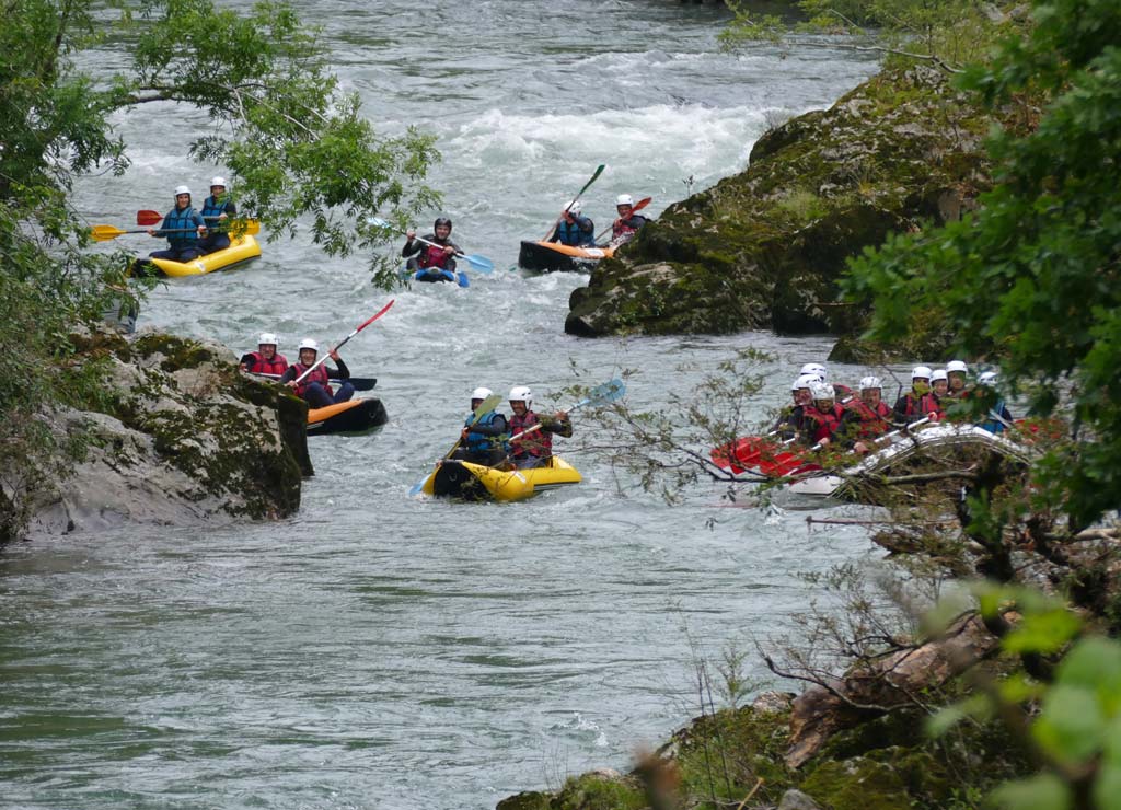 Rafting à Bidarray : la navette Arteka relie l ...