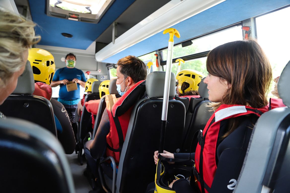 Rafting en la Nive