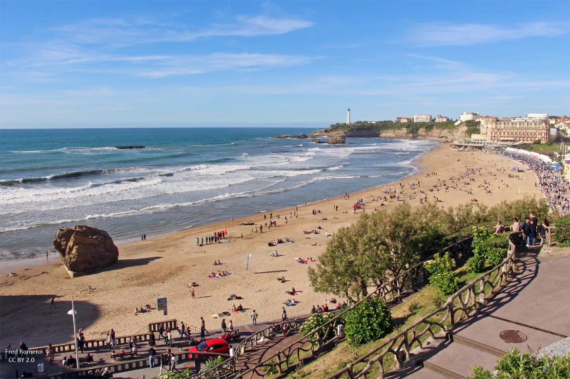 Big Beach of Biarritz