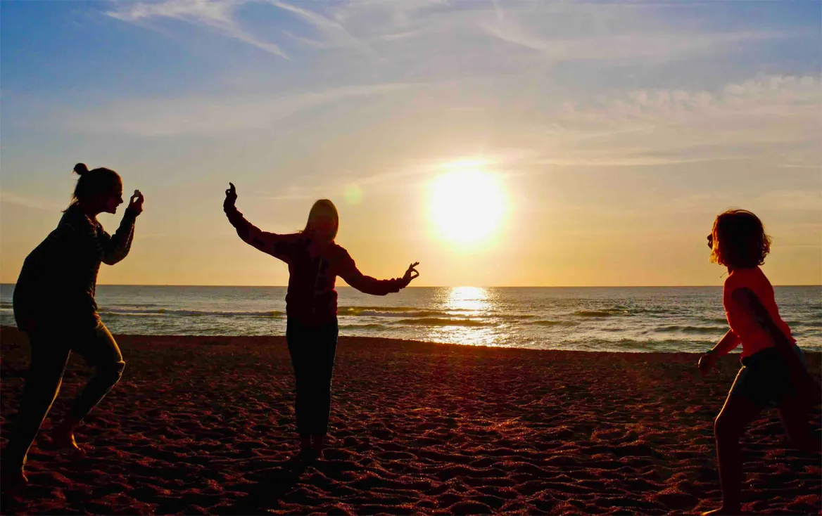 Coucher du soleil Anglet
