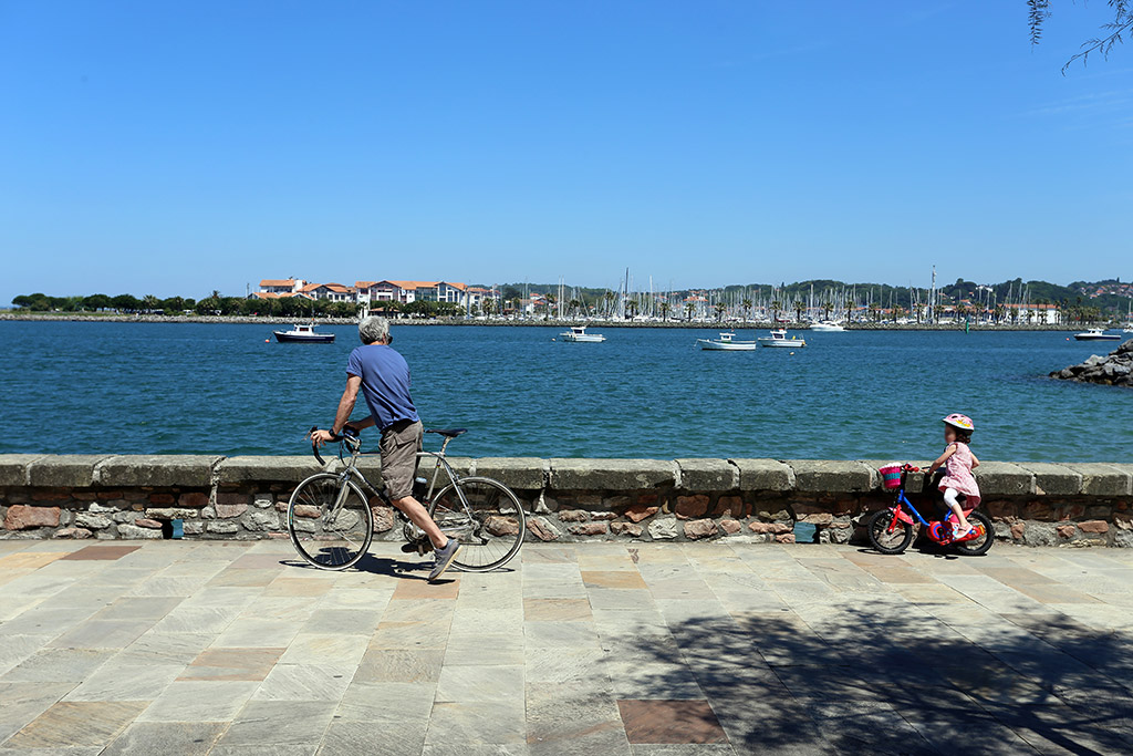 Hondarribia en bicicleta