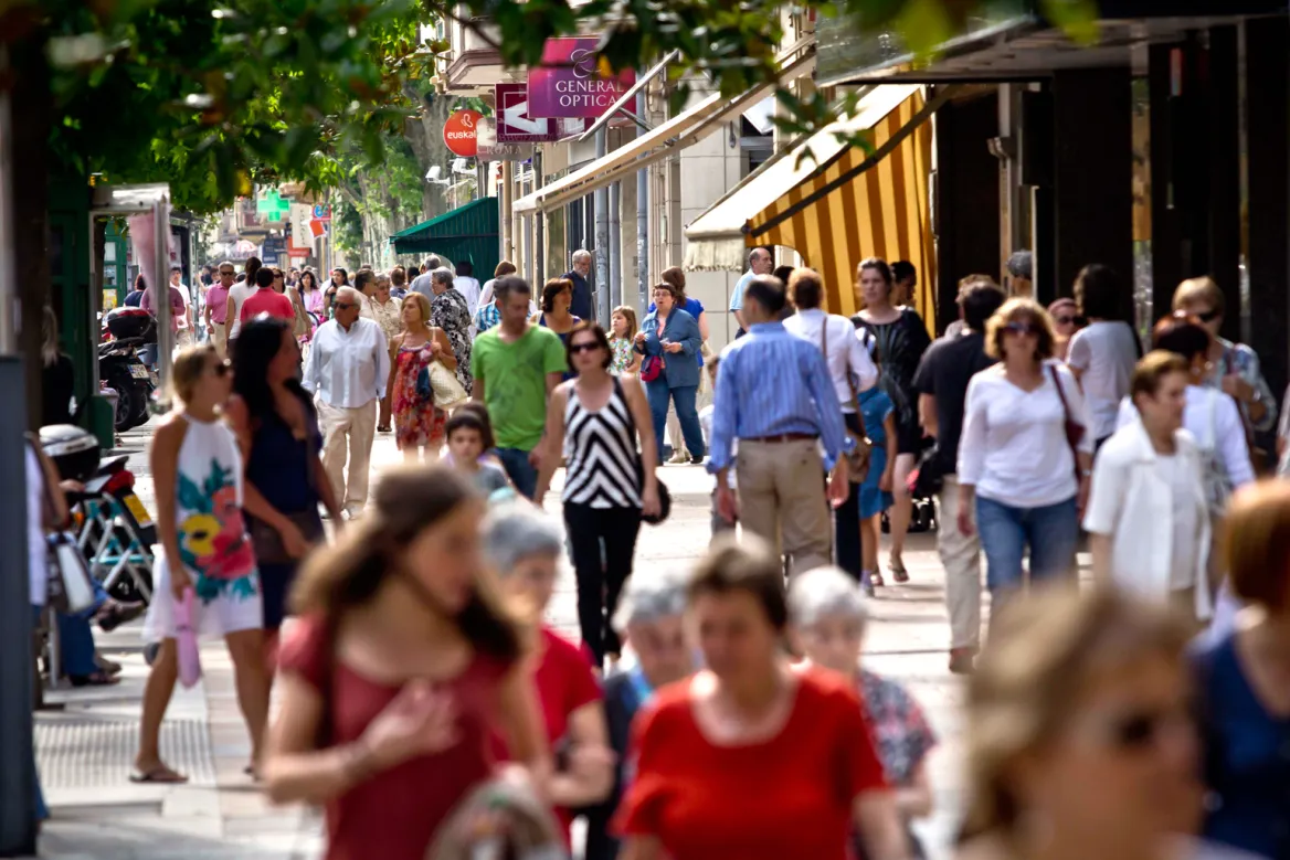 Irun, ville des amoureux du shopping