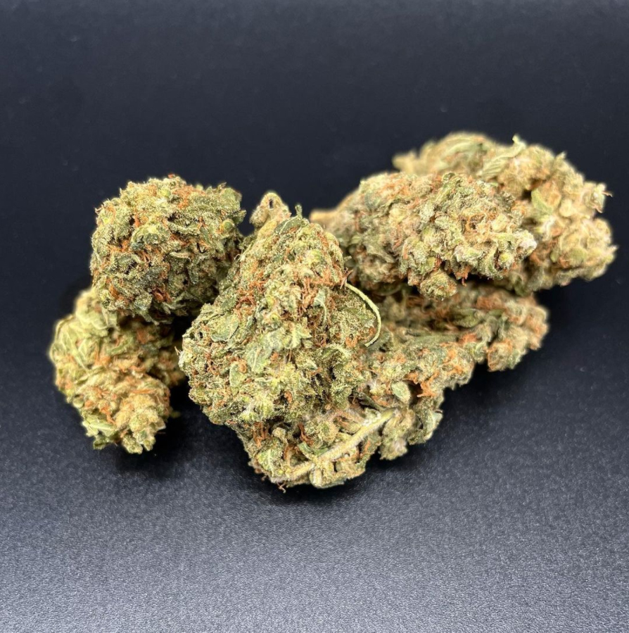 Dried cannabis flower