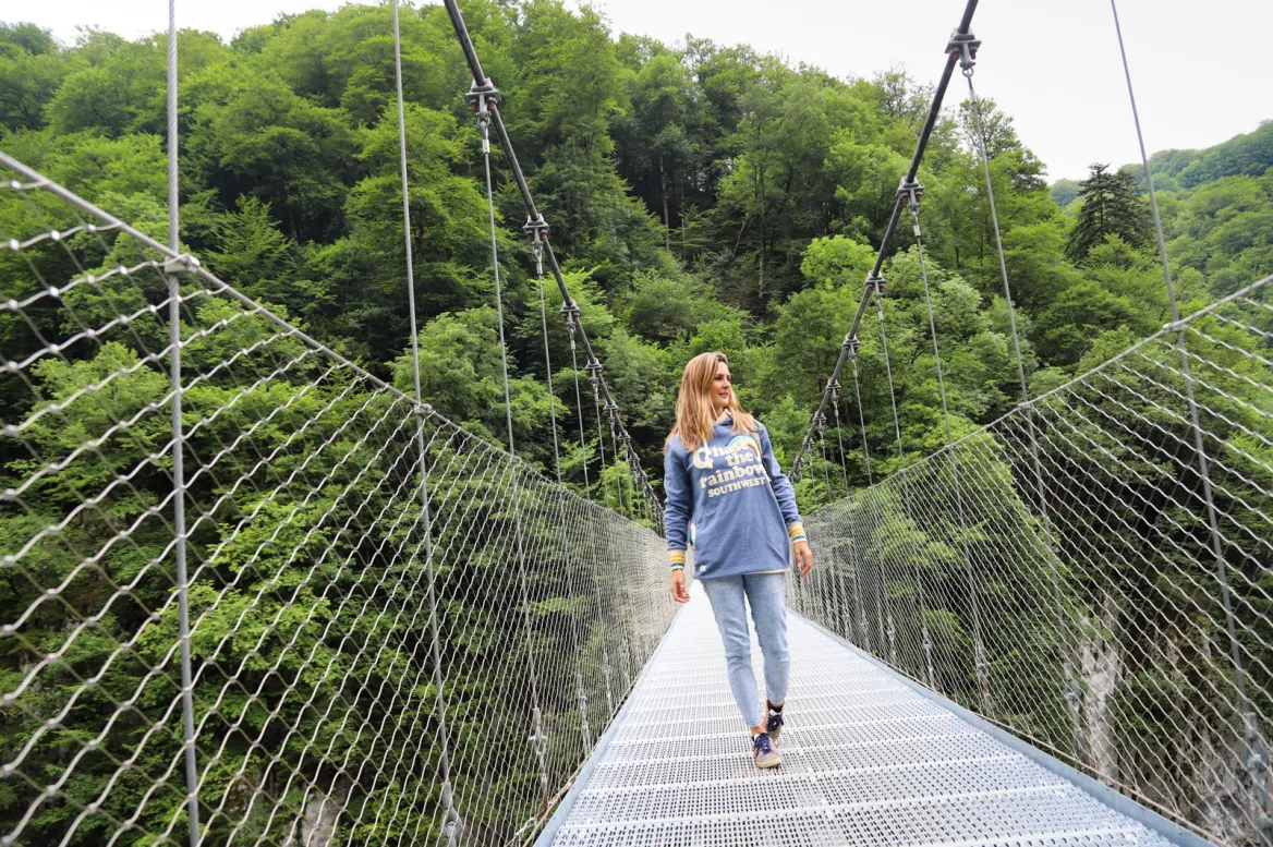 La passerelle d’Holzarte