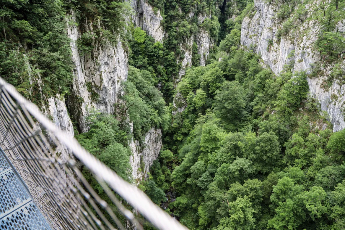 La passerelle d’Holzarte