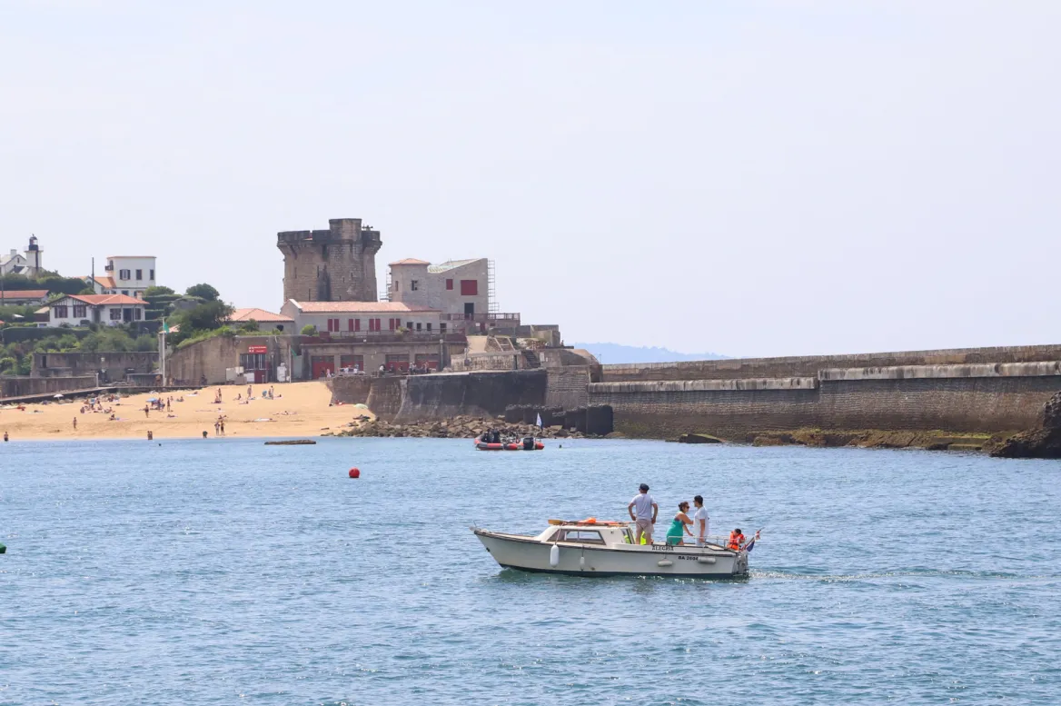 Excursion en bateau pays basque