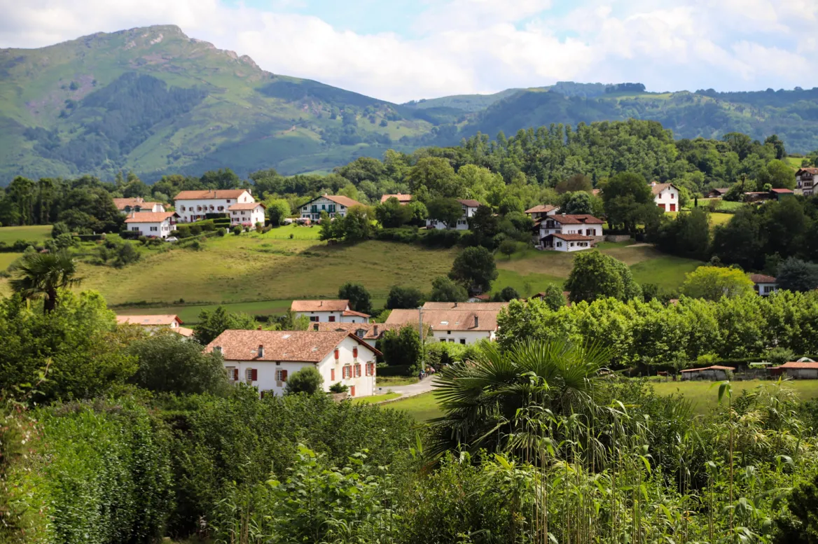 Sare, at the foot of the Pyrenees