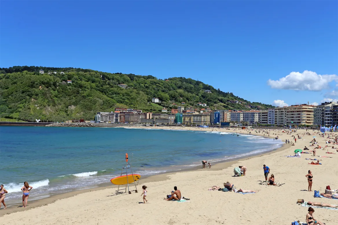 San Sebastián beach