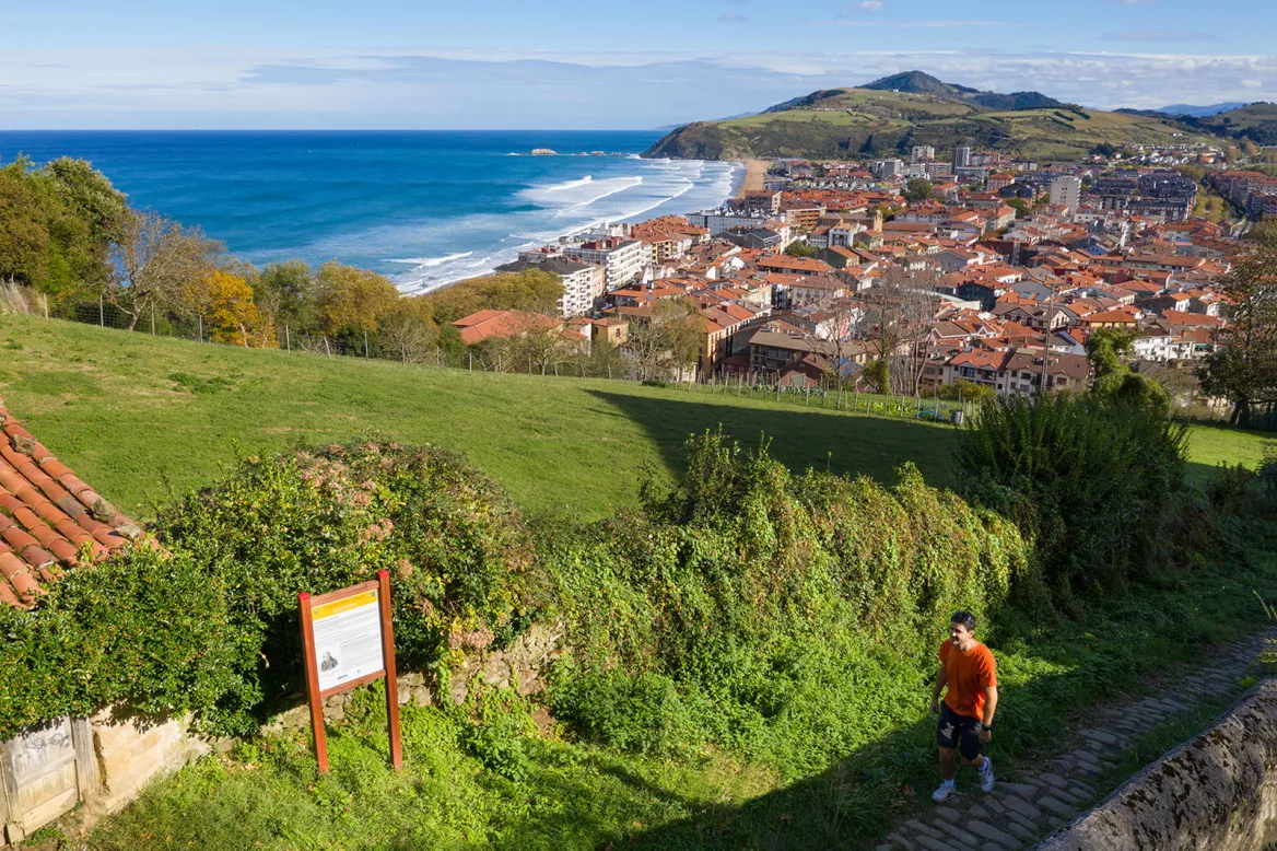 Hiking in Zarautz