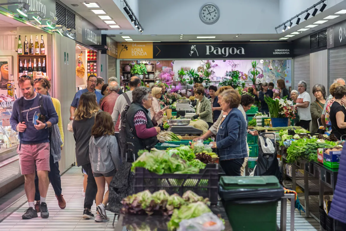 Zarautz covered market