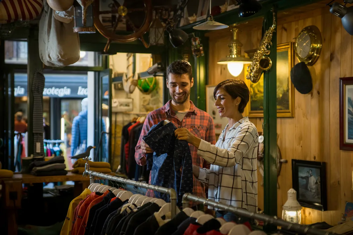 Shopping in Zarautz