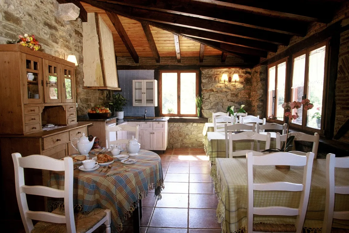 Desayuno en la granja