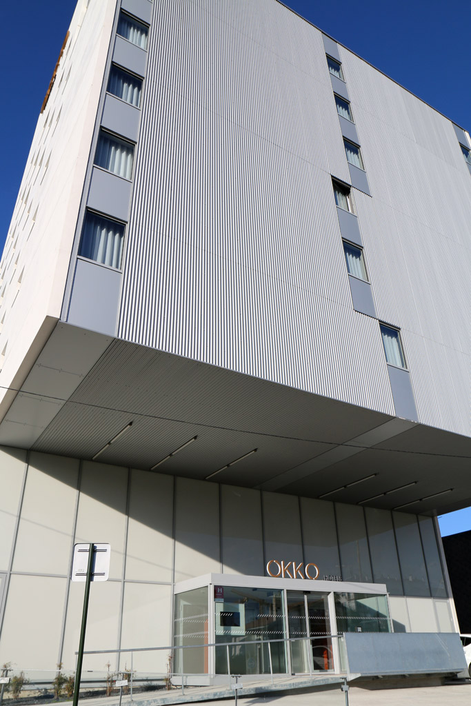 Façade de l'Hôtel OKKO Bayonne
