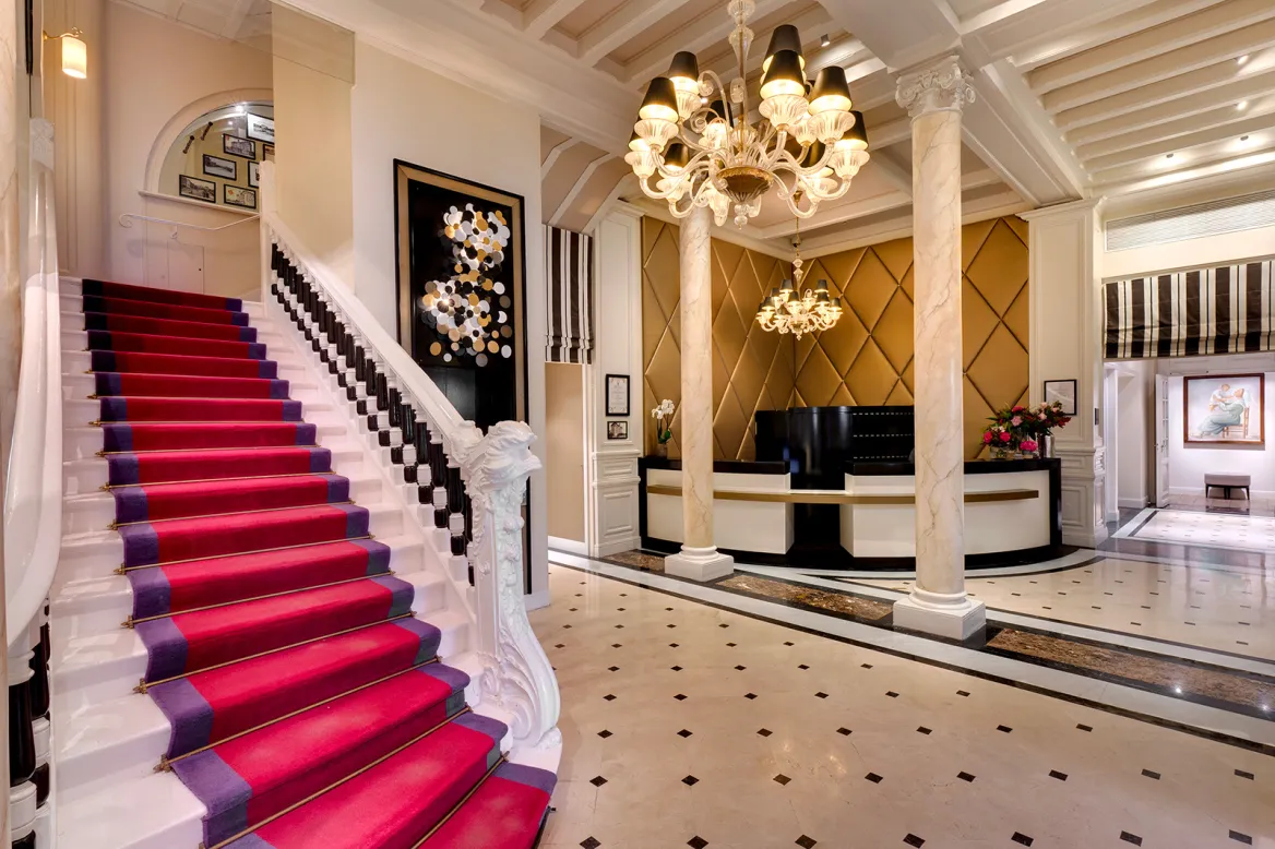 Grand Hotel Thalasso & Spa the grand staircase
