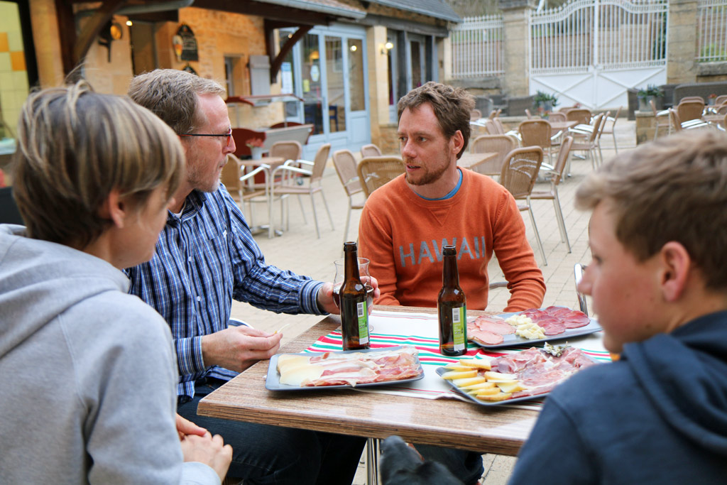 Moment convivial apéro Basque