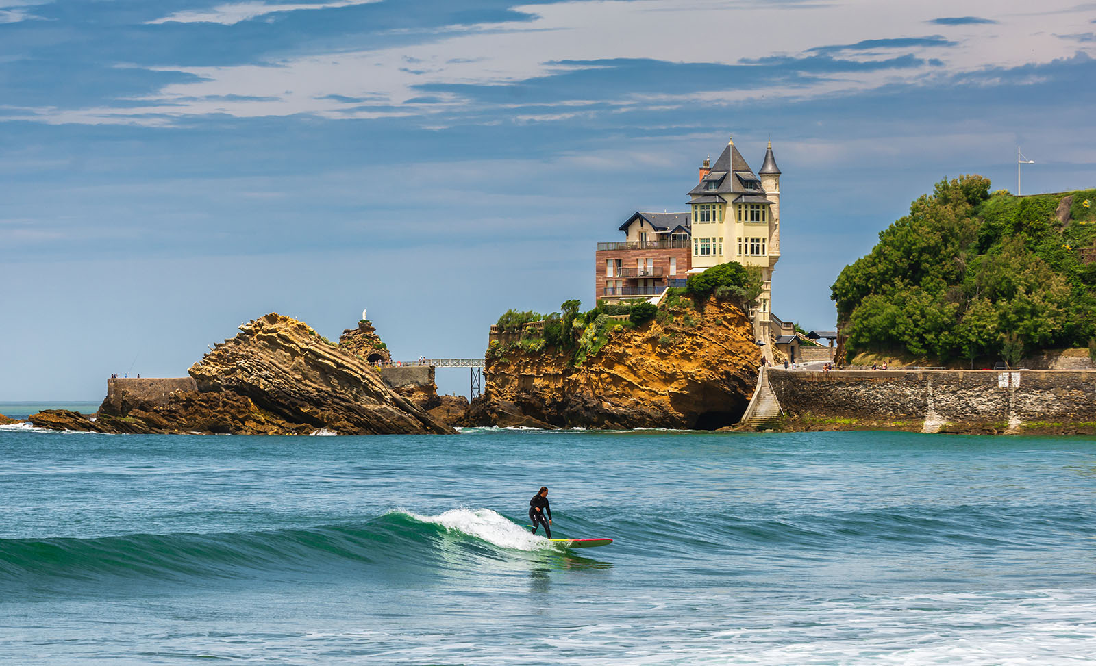 Biarritz beach