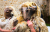 basque carnival sheep mask