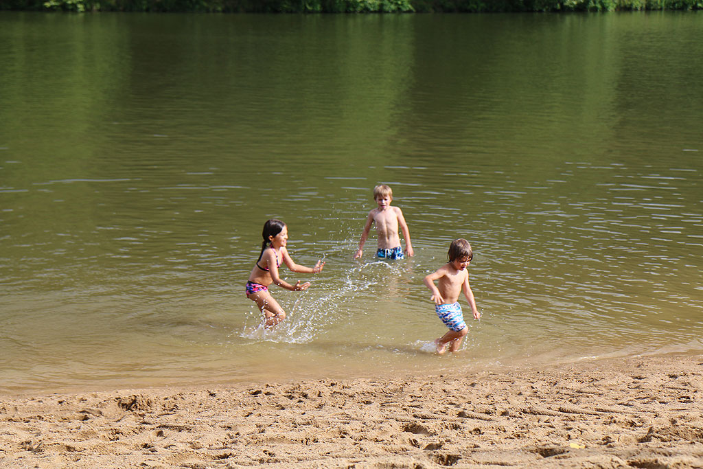baignade au lac de saint-pée-sur-nivelle
