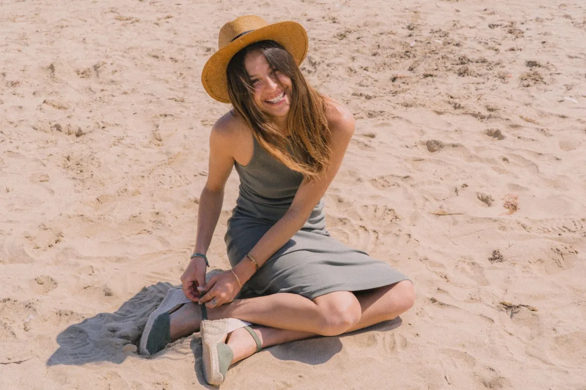 Basque Country espadrille by Nicole Pariès