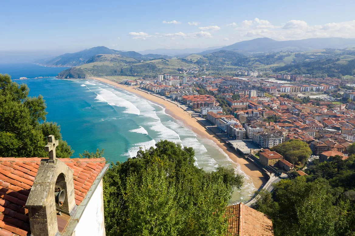 Zarautz - Kosta Berdea
