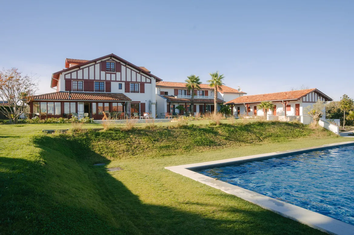 Vivienda cubierta de grava