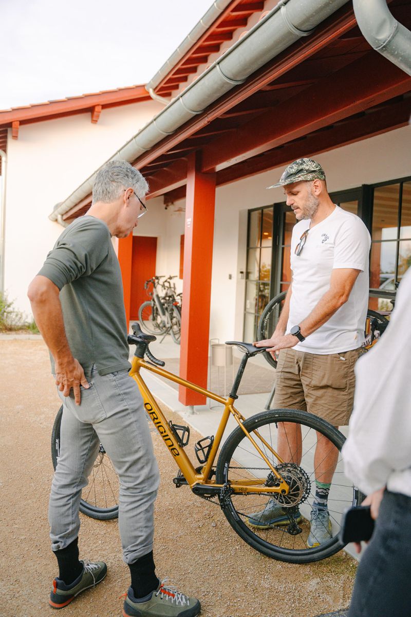 Bicicleta de grava