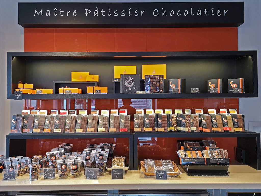 tablettes de chocolat Franck Mendivé