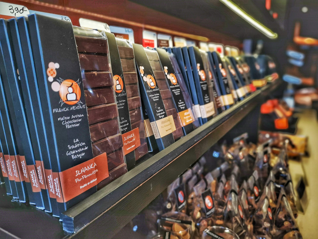 Tablettes chocolat Franck Mendivé