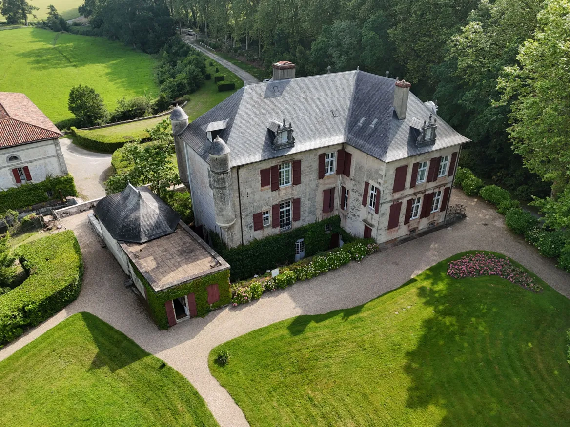 Urtubie Castle in Urrugne