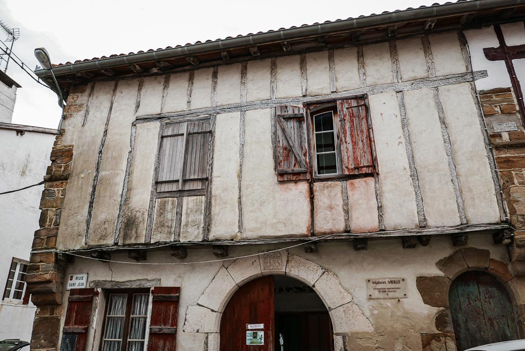 antigua casa La Bastide-Clairence