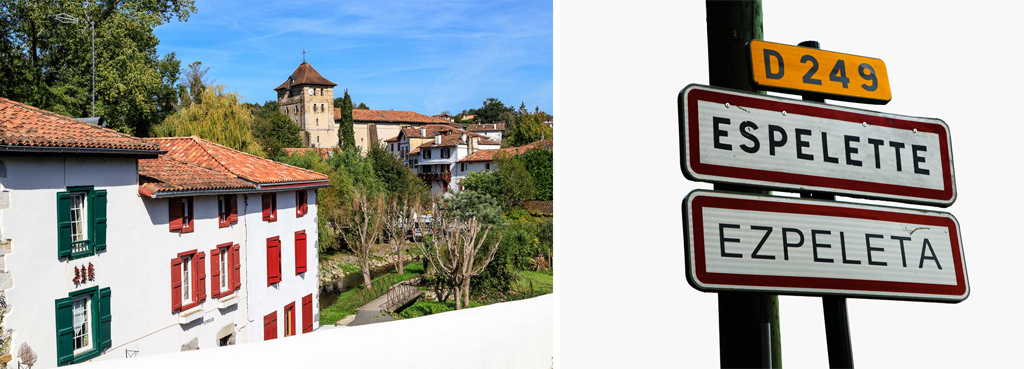 Pueblo de Espelette País Vasco