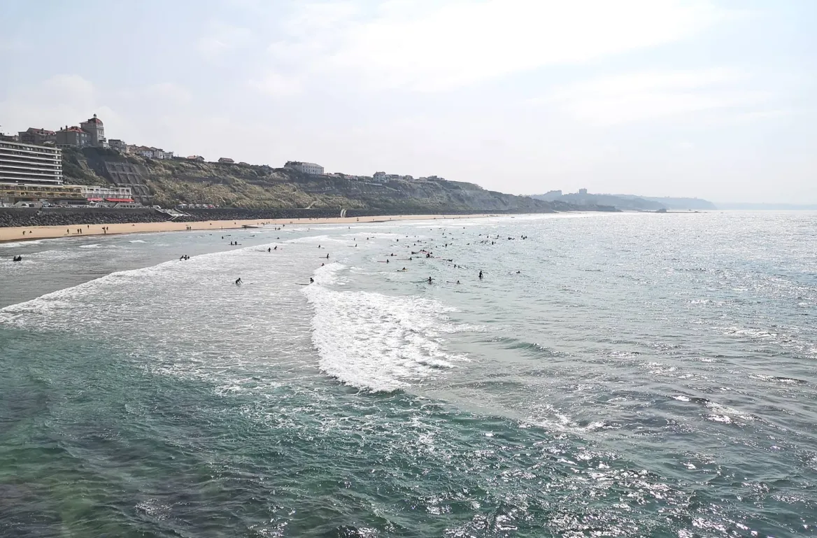 The Basque coast