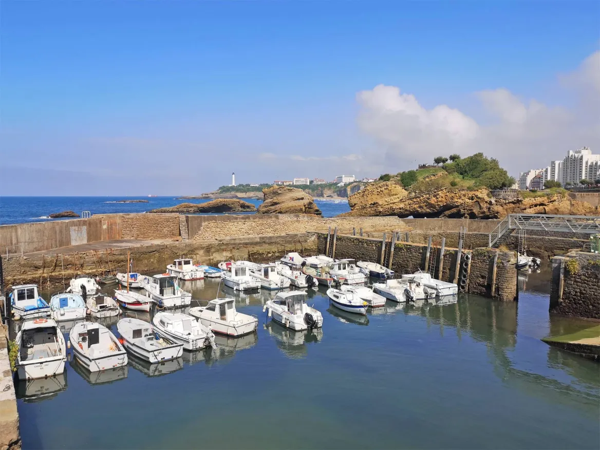 Old port Biarritz