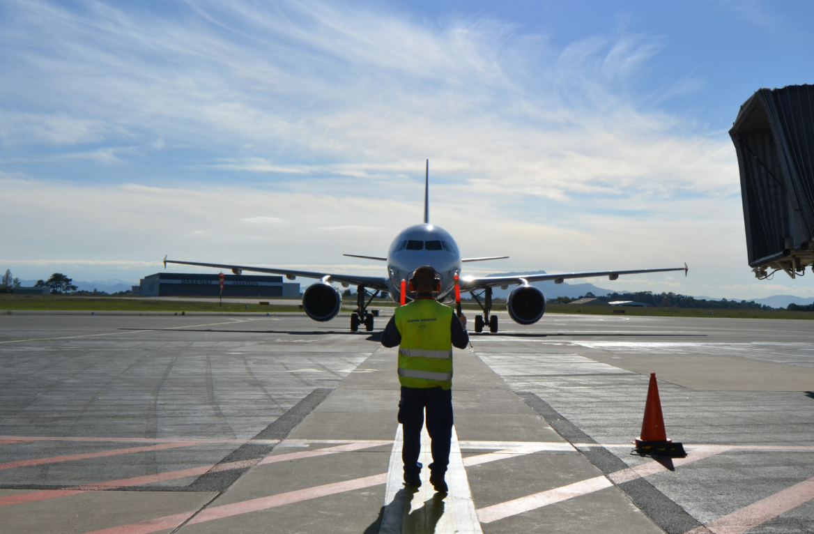 Pista del aeropuerto del País Vasco