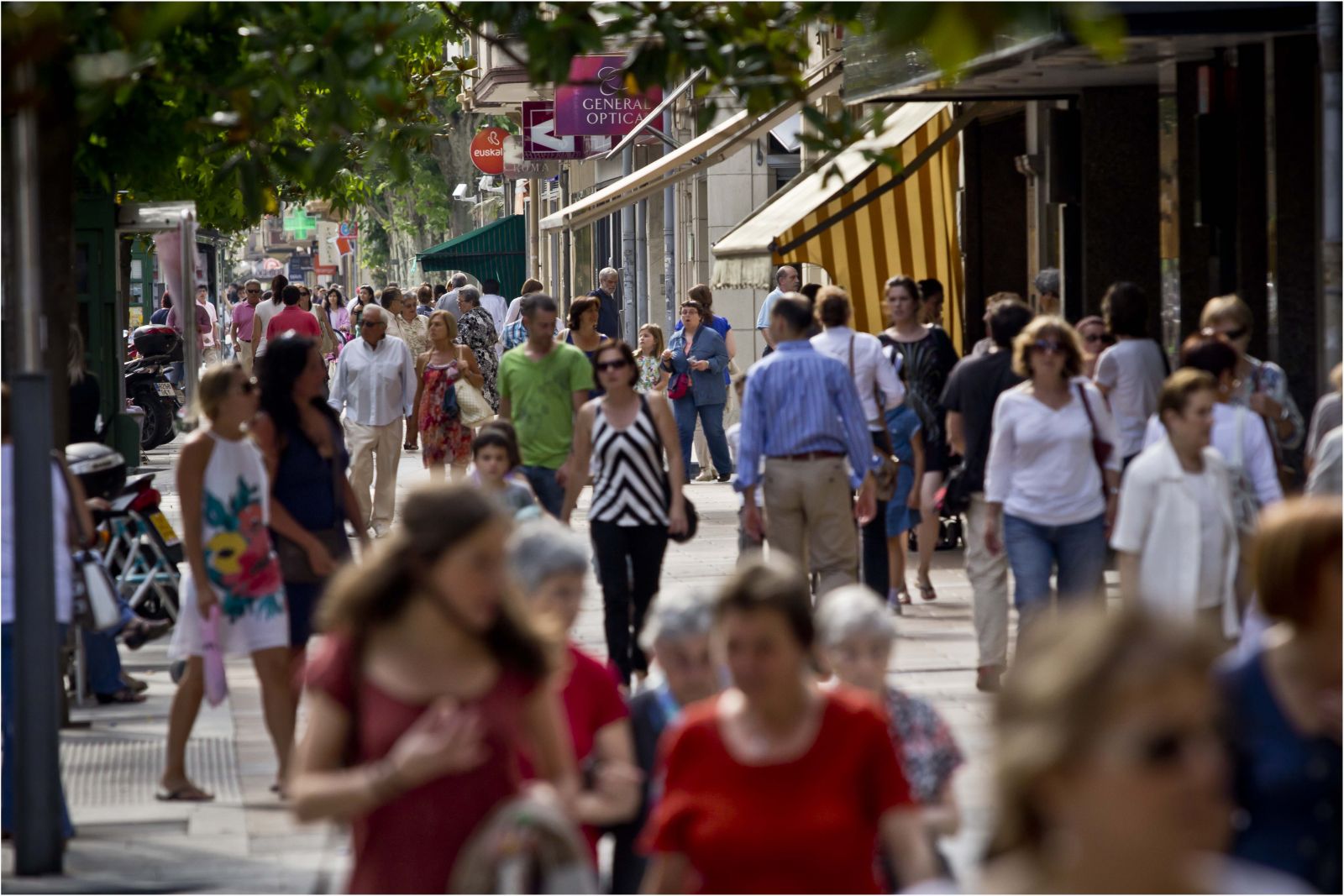 Irun, a commercial city