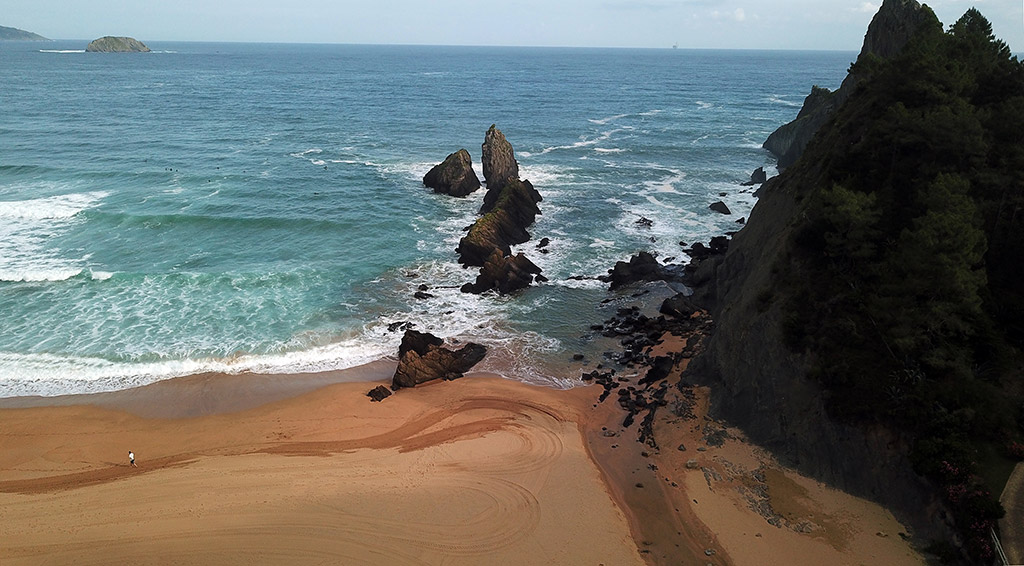 The cliffs of Elantxobe